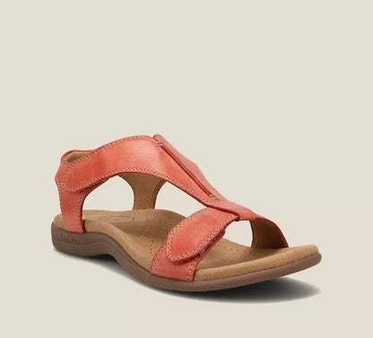 Sandales confortables à brides ajustables et semelle ergonomique
