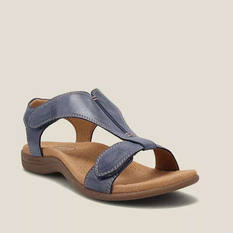 Sandales confortables à brides ajustables et semelle ergonomique