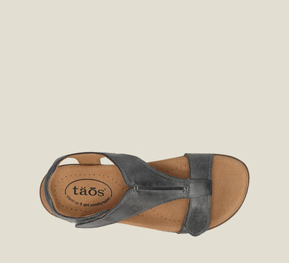 Sandales confortables à brides ajustables et semelle ergonomique