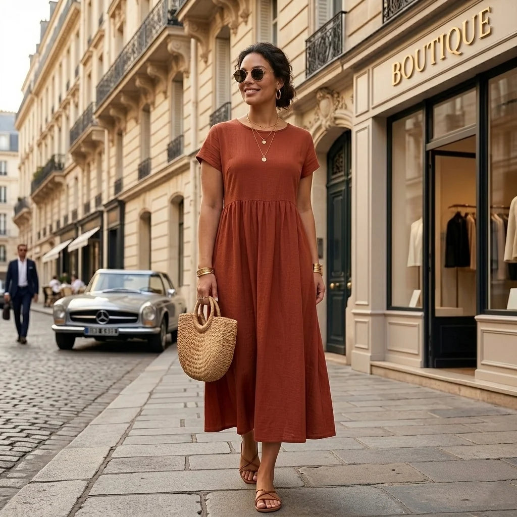 DALESE | Robe fluide intemporelle
