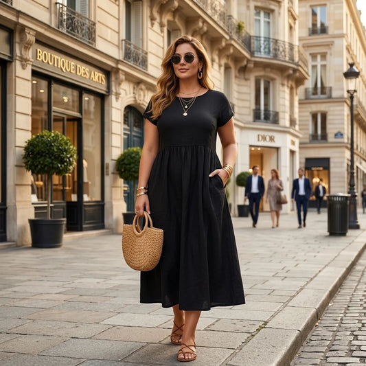 DALESE | Robe fluide intemporelle