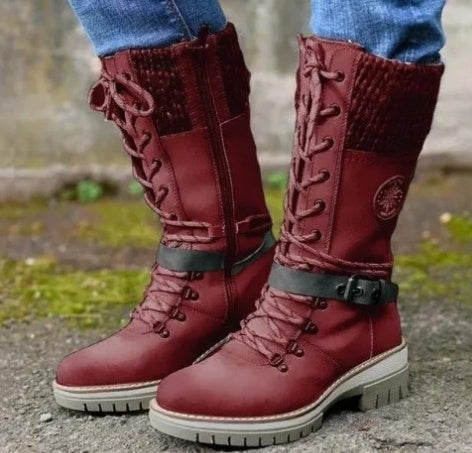 Bottes Montantes Style Aventure