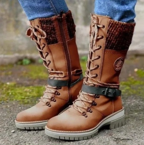 Bottes Montantes Style Aventure